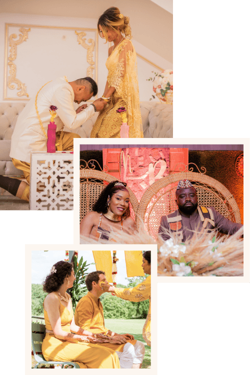 Organisation de mariage multiculturel mixte