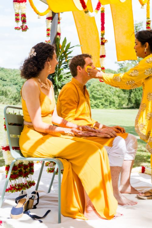 Mariage multiculturel indien américain français 5