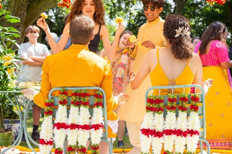 Mariage multiculturel indien américain français 6